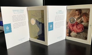 2 Monedas Conmemorativas 2€ San Marino 2026
