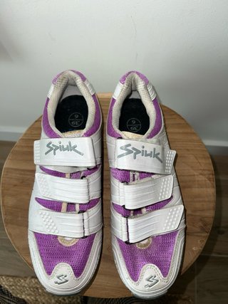 Zapatillas Spiuk Spinning Talla 39 Morado/Blanco