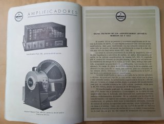 Catálogo Optimus 1950