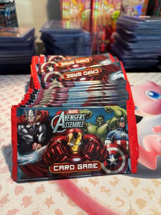 10 Bustine Marvel Avengers Assemble Card Game