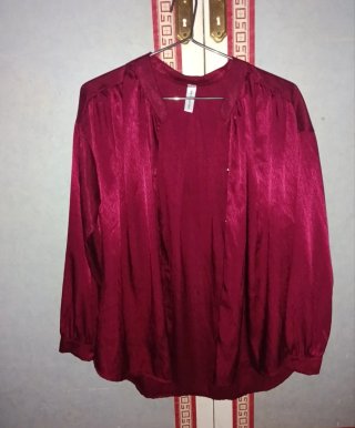 Camisa Roja de Manga Larga