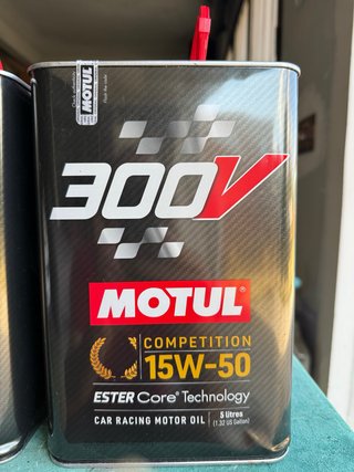 Aceite motor Motul 300V 15W-50 Competición