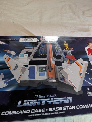 Base Star Command de Buzz Lightyear. Nuevo.