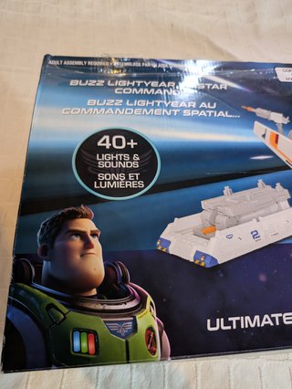 Base Star Command de Buzz Lightyear. Nuevo.