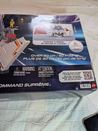 Base Star Command de Buzz Lightyear. Nuevo.