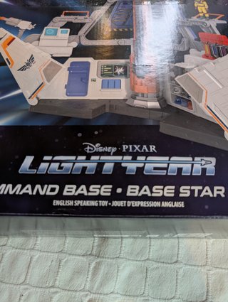 Base Star Command de Buzz Lightyear. Nuevo.