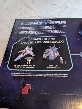 Base Star Command de Buzz Lightyear. Nuevo.