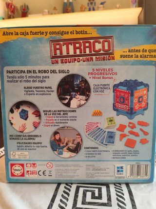 Juego de mesa Atraco de Educa
