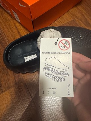 Nike Mind 001 Chanclas Negras