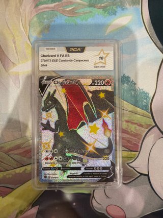 Carta Pokémon Charizard V Shiny PCA 10