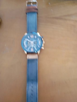 Reloj Fossil Azul y Dorado