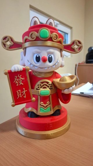 Figura China 發財 con Lingote