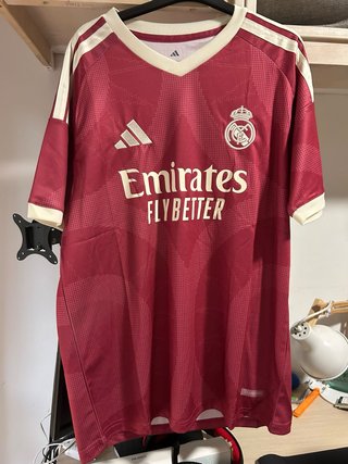 Camiseta Real Madrid Adidas Rosa