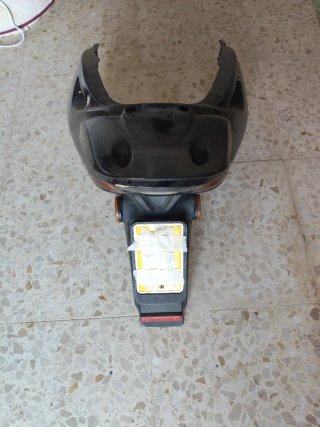 Carenado Trasero Aprilia Sonic Negro