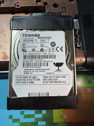 Disco Duro HDD Toshiba 640GB