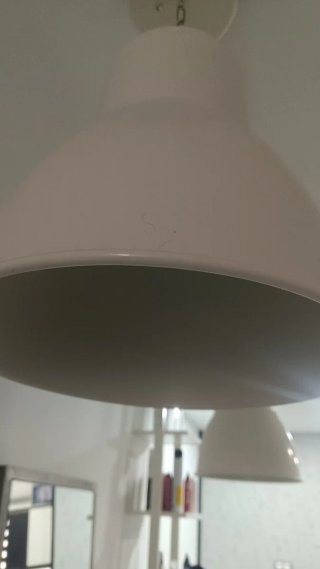 Lámpara de Techo Estilo Industrial Blanca