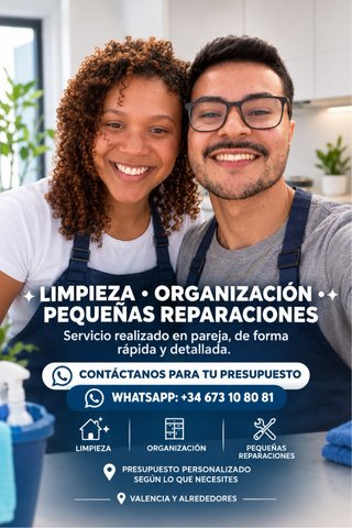 LIMPIEZA Y PEQUEÑOS REPAROS