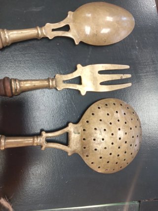 Juego 3 Utensilios Cocina Antiguos