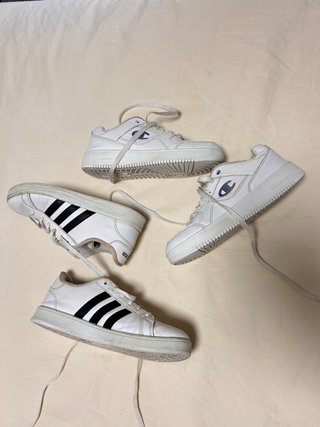 Lote de 2 pares de zapatillas Adidas y Champion