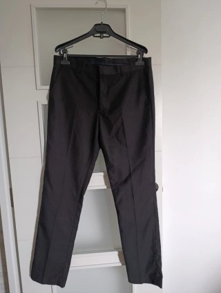 Traje de chaqueta Bershka negro