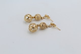 Pendientes Largos de Oro 18 Kilates R:043-04-00287