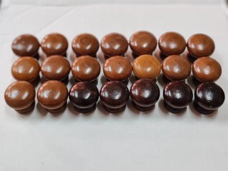 Conjunto de 21 Pomos de Madera de Haya TORREMAT