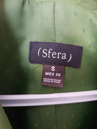 Chaqueta verde Sfera