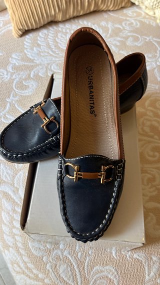 Mocasines Urbanitas Azul Marino Talla 39