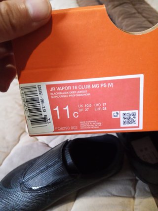 Botas de fútbol Nike Negras