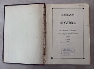 Lote 2 Libros Antiguos Matemáticas 1940s