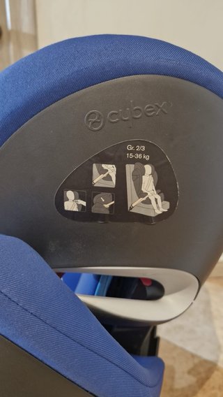 Silla CYBEX Pallas M-Fix Gold con ISOFIX Grupo 123