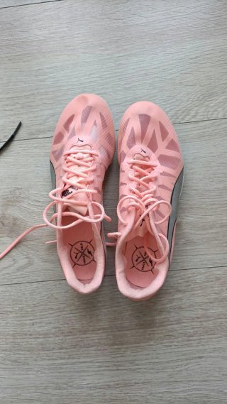 Zapatillas Puma Competición Atletismo Rosa