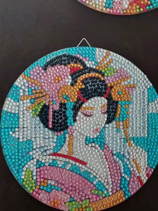 Set 4 decorazioni giapponesi da appendere