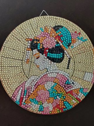 Set 4 decorazioni giapponesi da appendere