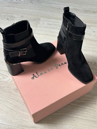 Botines Alma en Pena Negros