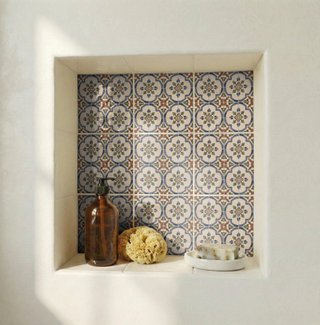 Pack 6 azulejos andaluces 10x10 cm cerámica