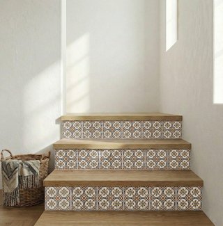 Pack 6 azulejos andaluces 10x10 cm cerámica