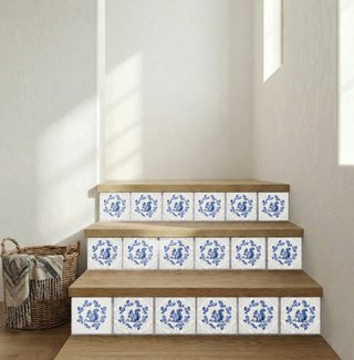 Azulejos ardilla roble bellota cerámica cocina