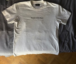 Camiseta Nude Project Blanca Talla M