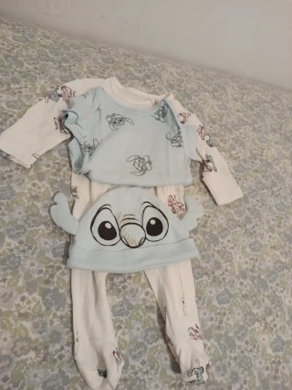 Lote Ropa Bebé 0-1 Meses Stitch