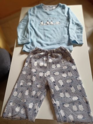 Pijama Polar de Niño 7-8 años