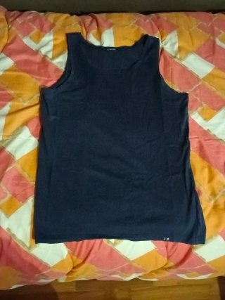 Canotta uomo blu scuro