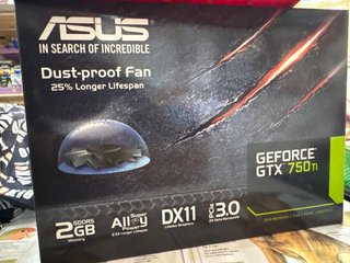 Tarjeta Gráfica ASUS GeForce GTX 750 Ti 2GB
