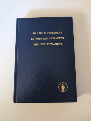 Nuevo Testamento Trilingüe Alemán, Francés, Inglés