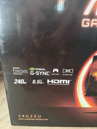 Monitor Gamer AOC 240Hz