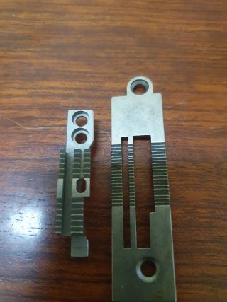 Placa aguja y transportador Durkopp Adler 167