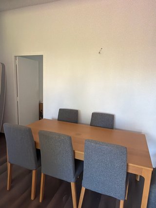 Mesa Comedor Extensible IKEA y 6 Sillas