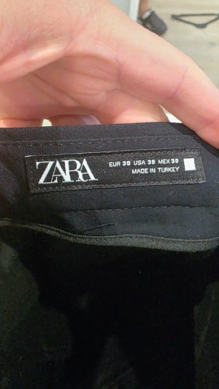 Traje Hombre Zara Americana 46 Pantalón 38