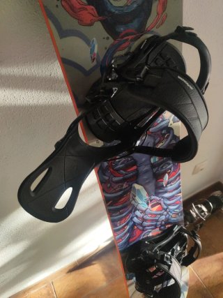 Tabla de Snowboard Airtracks Pro freestyle