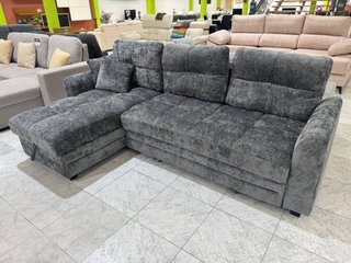Sofá Cama Gris con Arcón - ¡Oferta!